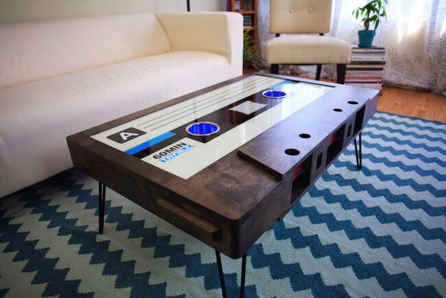 cassette coffee table 10