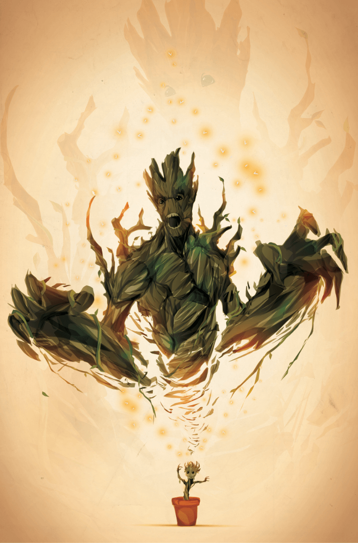 superhero art - groot (1)