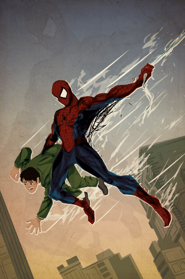superhero art - spiderman (1)