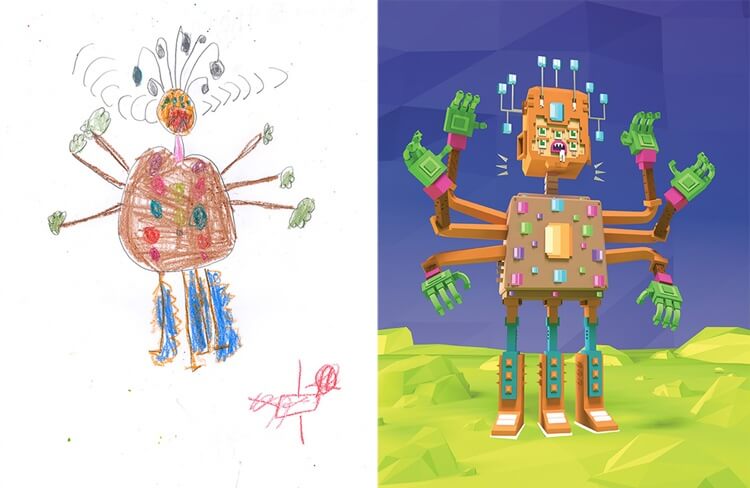 cool monster drawings 17-1