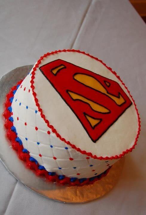 superman cake 24-1