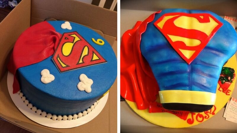 Superman cake for 8 - Sugar Rush Cakes | Sugar Rush Cakes-mncb.edu.vn