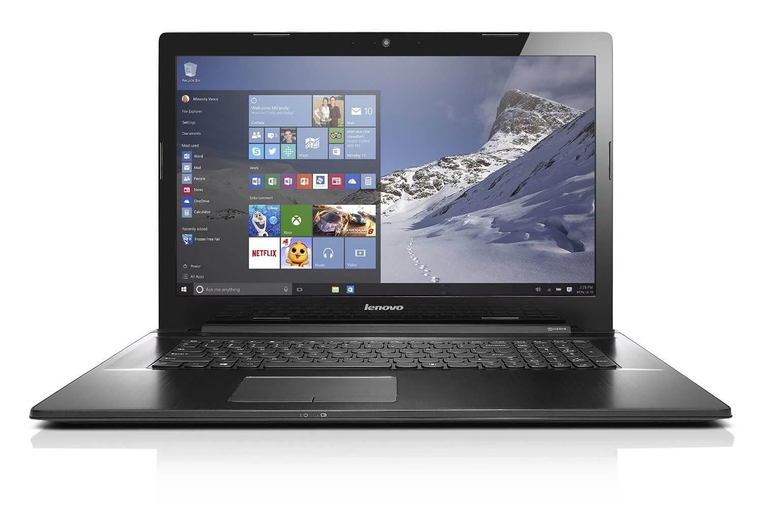 Lenovo Z70 80FG00DCUS gaming laptop under 1000