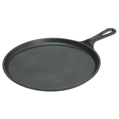 Lodge Pre-Seasoned Cast Iron Round Griddle