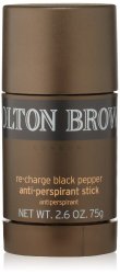 MOLTON BROWN RE-CHARGE BLACK PEPPER ANTIPERSPIRANT STICK,2.6 FL.OZ