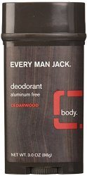 Every Man Jack Cedarwood Deodorant - best deodorant for men