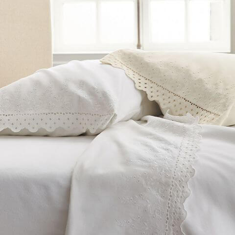 The Company Store Velvet Lace Flannel Bedding