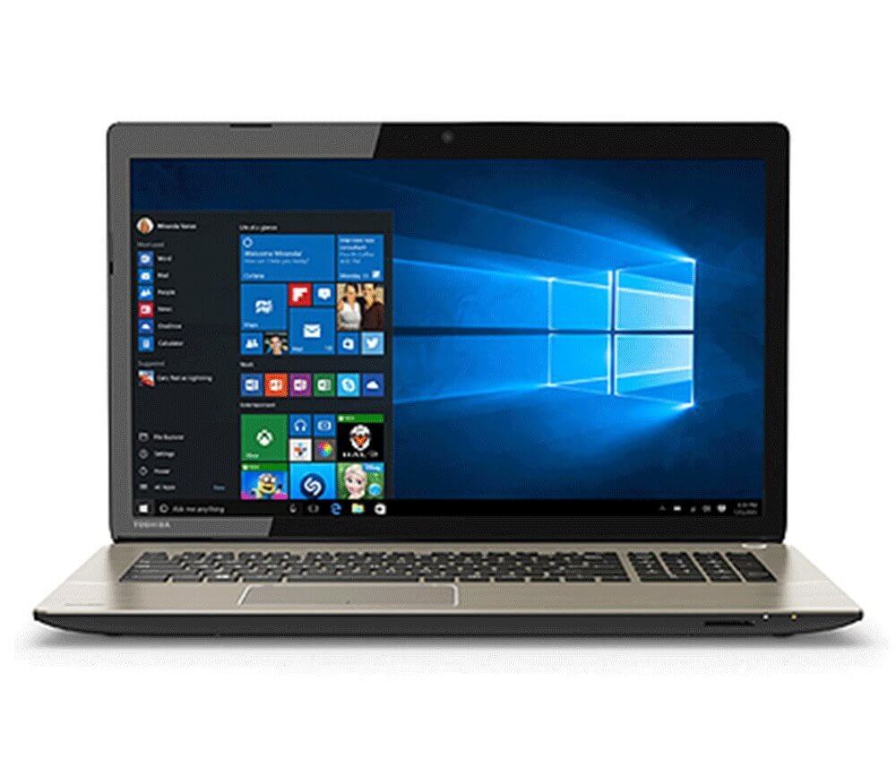 Toshiba Gaming Laptop Under 1500 Satellite 17 High Performance