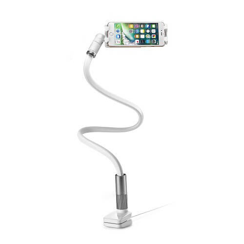 Bavier Flexible Long Arm Cell Phone Clip Holder